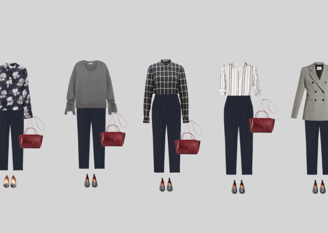 Mix & match office outfits: 12 Outfit Ideas to Look Chic at the Office