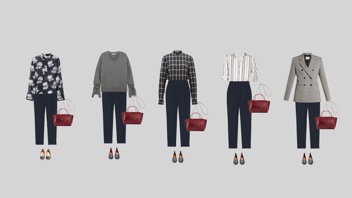 Mix & match office outfits: 12 Outfit Ideas to Look Chic at the Office