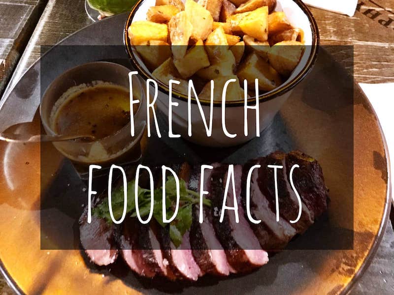 French cuisine facts you may not know