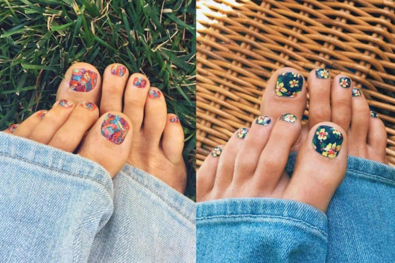 Tropical Pedicure - Summer foot care trend