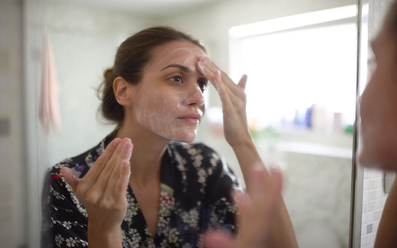 Step 4: Moisturize skin morning and night