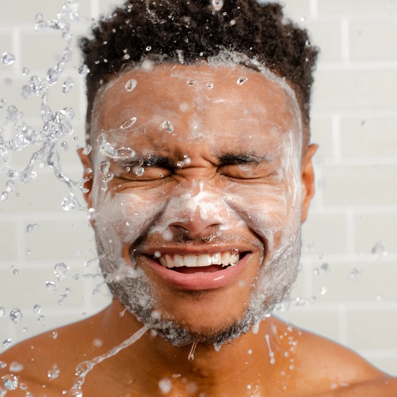 Oily skin care routine for men