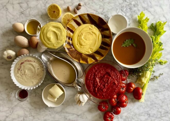 5 sauces of French Cuisine