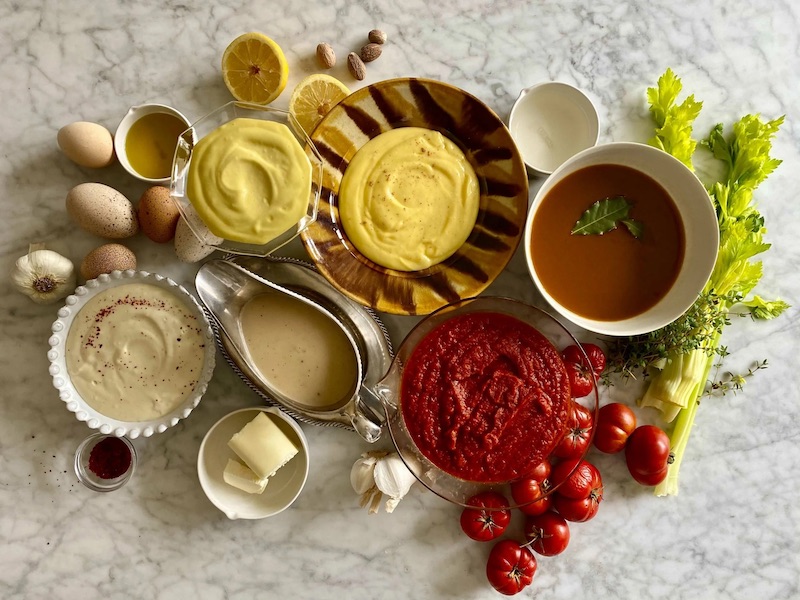 5 sauces of French Cuisine