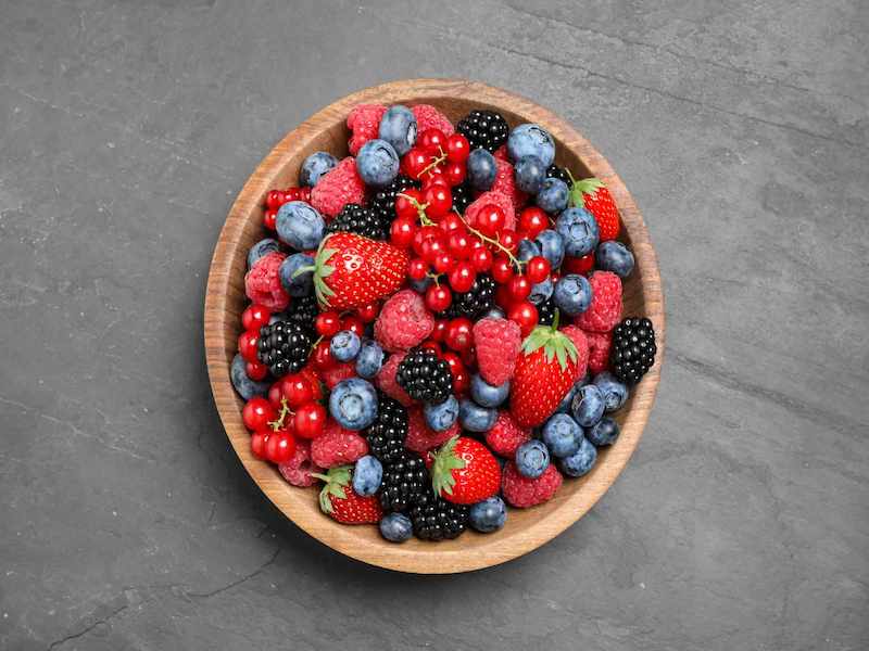 Low-carb fruits Berries