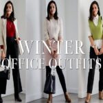 Winter Office Fashion: Trends and tips to stay beautiful and warm