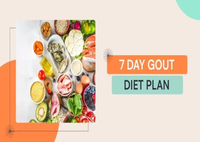 Gout diet: Menu suggestions for a nutritious week