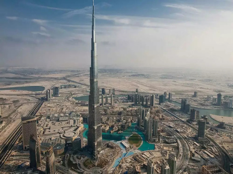 Tourist attractions in Dubai Burj Khalifa