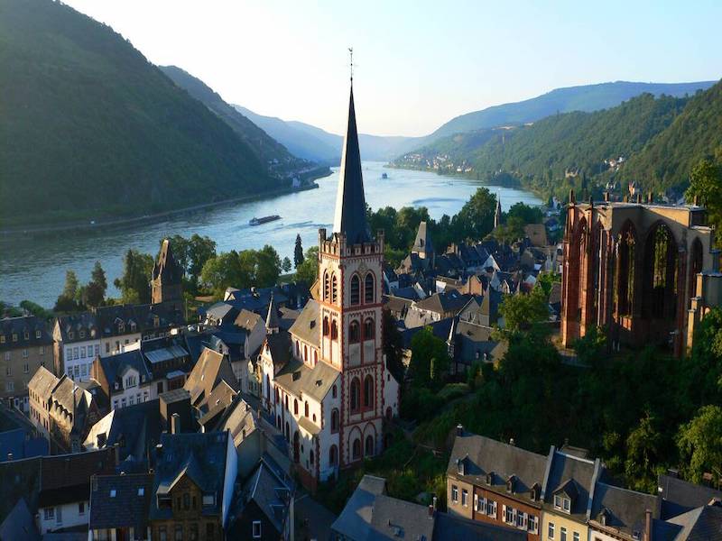 Tourist attractions in Germany - Rhine Valley