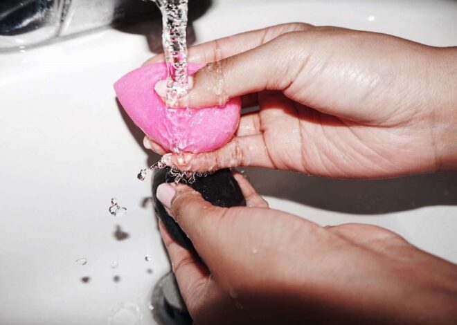 How to clean makeup sponges?